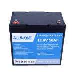 12.8V 50Ah रिचार्जेबल लिथियम आयन बैटरी Lifepo4 बैटरी लिथियम-आयन बैटरी