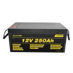 सबसे लोकप्रिय सर्वश्रेष्ठ सौर प्रणाली बैटरी पैक 12V 250Ah LiFePO4 लिथियम आयन बैटरी