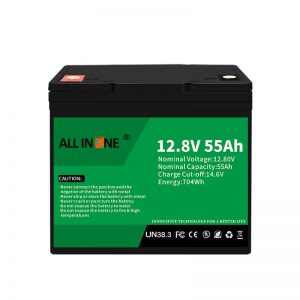 लीड एसिड बैटरी 12V 55Ah . के लिए LiFePO4 बैटरी रिप्लेसमेंट