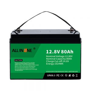 सबसे लोकप्रिय लीड एसिड रिप्लेसमेंट सोलर आरवी मरीन LiFePO4 12V 80Ah लिथियम बैटरी