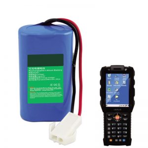 एक्सप्रेस रसद के लिए 18650 7.2V 2.6Ah लिथियम बैटरी हाथ में टर्मिनल उपकरण