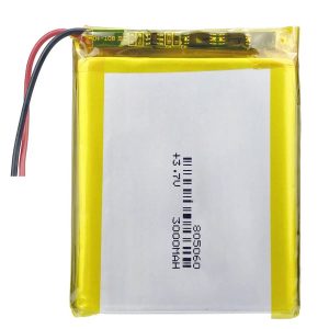 805060 3.7V 3000mAh रिचार्जेबल लिपो पॉलिमर बैटरी